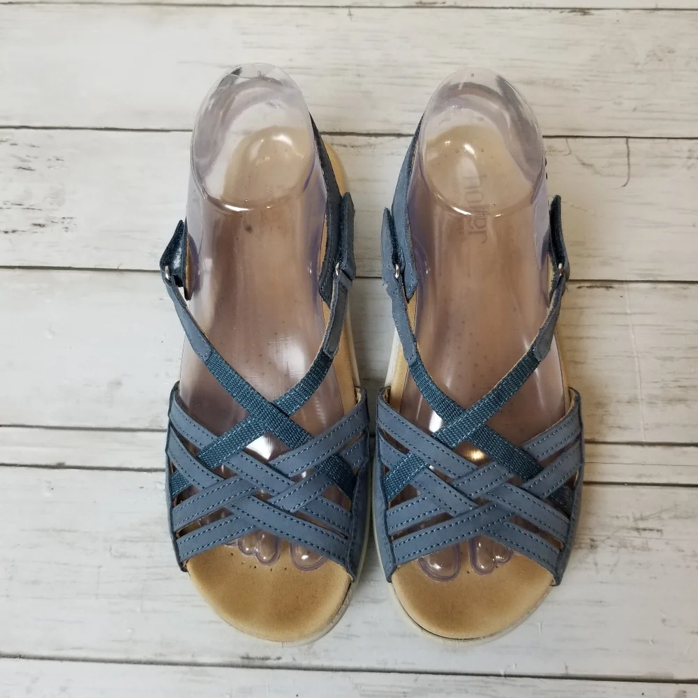 Hotter Maisie Leather Multi Strap Comfort Sandals